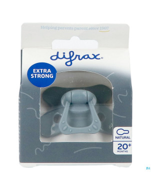 Difrax sucette natural 20m+ uni stone