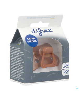 Difrax sucette natural 20m+ uni cinnamon
