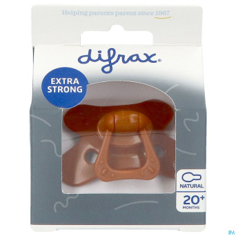 Difrax sucette natural 20m+ uni cinnamon