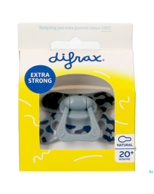 Difrax sucette natural 20m+ stone stains