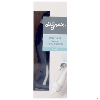 Difrax biberon-s natural tendance assorti 250ml