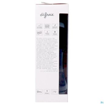 Difrax biberon-s natural tendance assorti 250ml