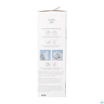 Difrax biberon poignee stone 240ml