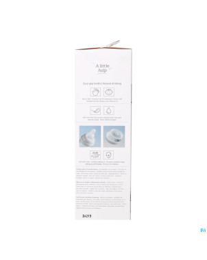 Difrax biberon poignee stone 240ml