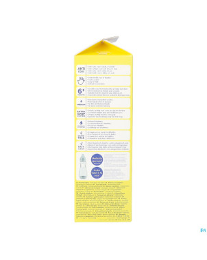 Difrax biberon poignee raspberry 240ml