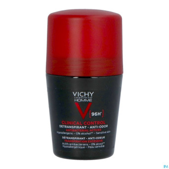 Vichy homme deo roll clinical control 96h    50ml
