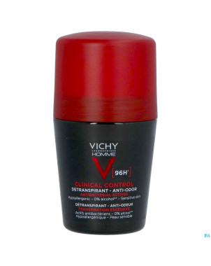 Vichy homme deo roll clinical control 96h    50ml