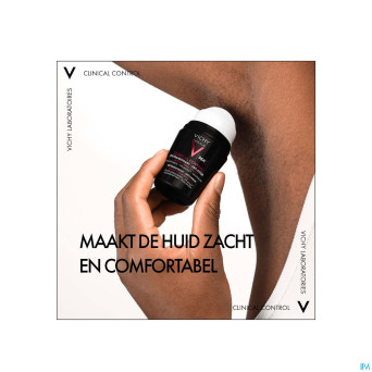 Vichy homme deo roll clinical control 96h    50ml