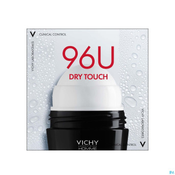 Vichy homme deo roll clinical control 96h    50ml