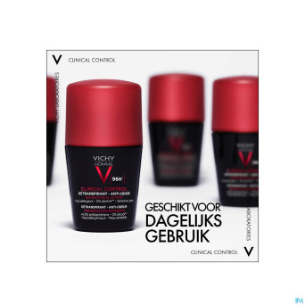 Vichy homme deo roll clinical control 96h    50ml