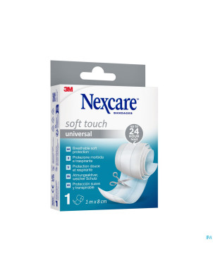 Nexcare 3m universal soft touch pansement 1mx8cm 1