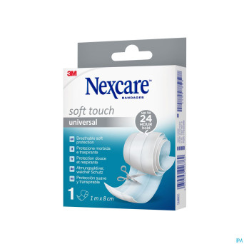 Nexcare 3m universal soft touch pansement 1mx8cm 1