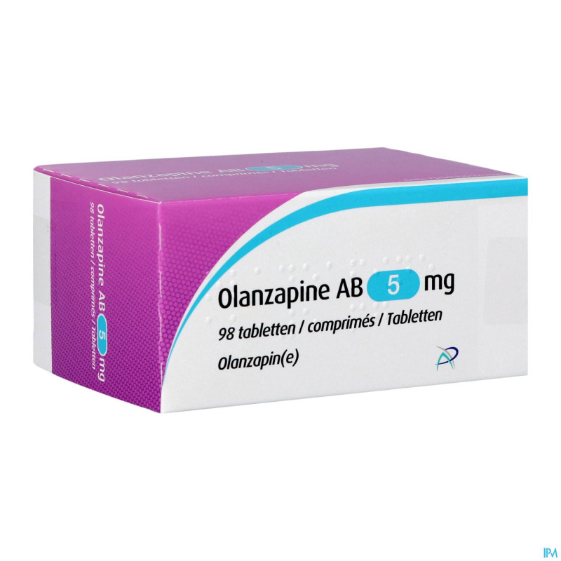 Olanzapine ab  5,0mg comp 98