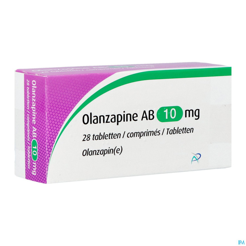 Olanzapine ab 10,0mg comp 28