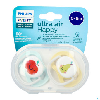 Philips avent sucette +0m air pomme  2