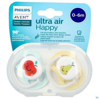 Philips avent sucette +0m air pomme  2