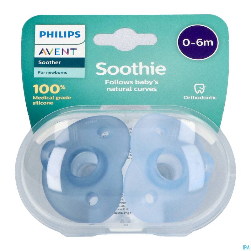 Philips avent sucette +0m soothie mix  2