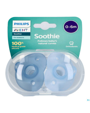 Philips avent sucette +0m soothie mix  2