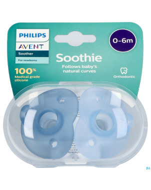 Philips avent sucette +0m soothie mix  2