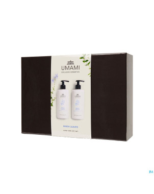 Umami fresh leaves giftset hand 300ml