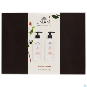 Umami oriental herbs giftset hand 300ml