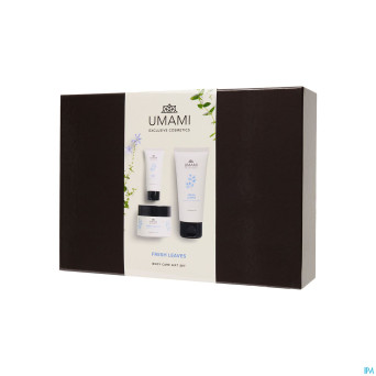 Umami fresh leaves giftset body 200ml