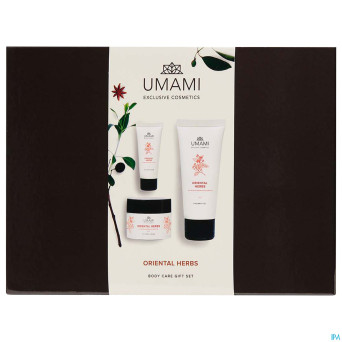 Umami oriental herbs giftset body 200ml