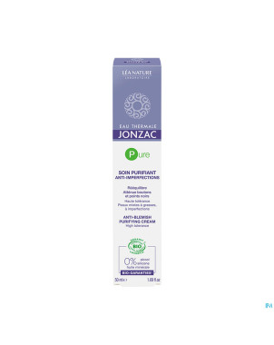 Jonzac soin purifiant a/imperfections    tube 50ml