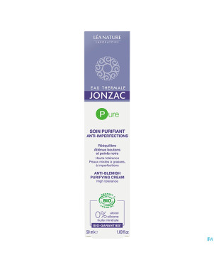 Jonzac soin purifiant a/imperfections    tube 50ml