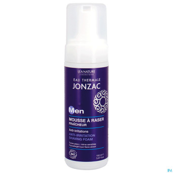 Jonzac homme mousse rasage fraicheur bio  fl 150ml