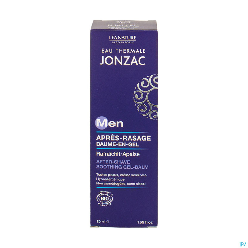Jonzac homme baume gel a/rasage bio    fl 50ml