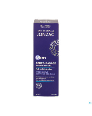 Jonzac homme baume gel a/rasage bio    fl 50ml