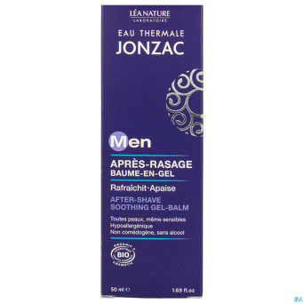 Jonzac homme baume gel a/rasage bio    fl 50ml