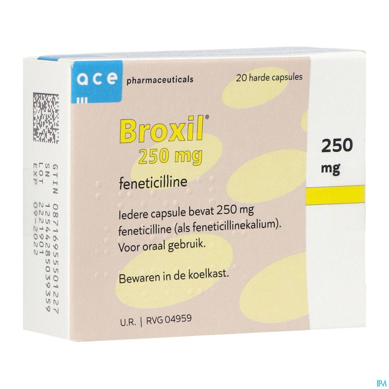 Broxil 250mg caps  20