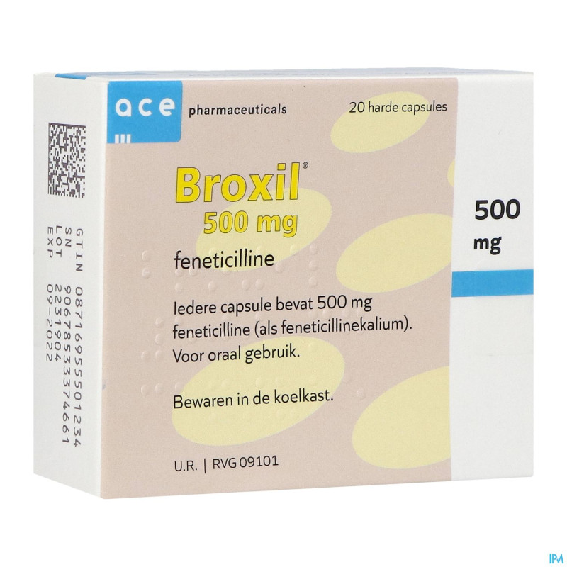 Broxil 500mg caps  20