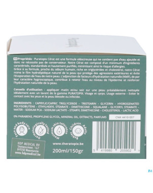 Puratopix cerat creme barriere oleocireuse   200ml