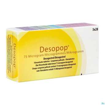 Desopop 75mcg impexeco comp pell  3x28 pip