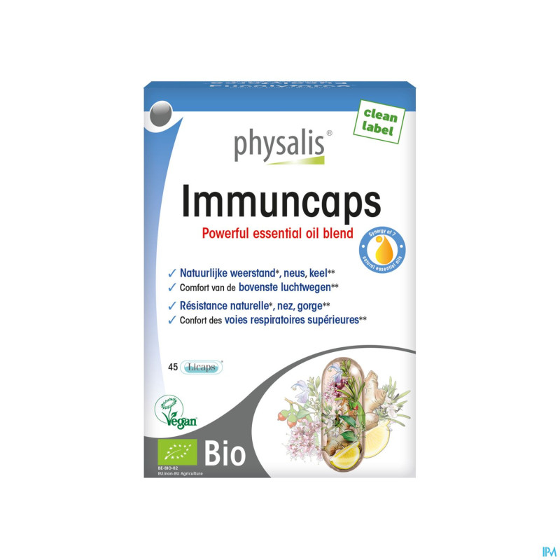 Physalis eucalyforce   immuncaps 45