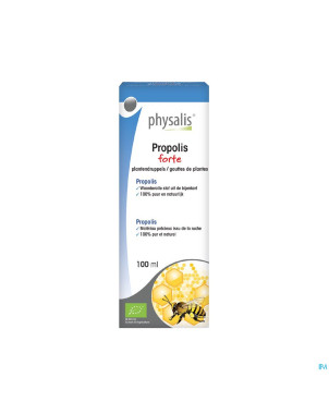 Physalis propolis forte bio gouttes plantes  100ml