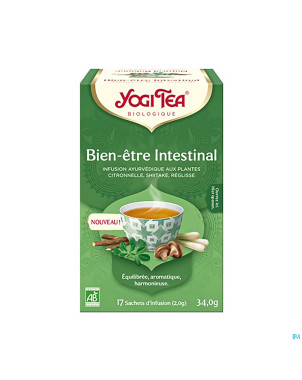 Yogi the bien etre intestinal bio    sach 17