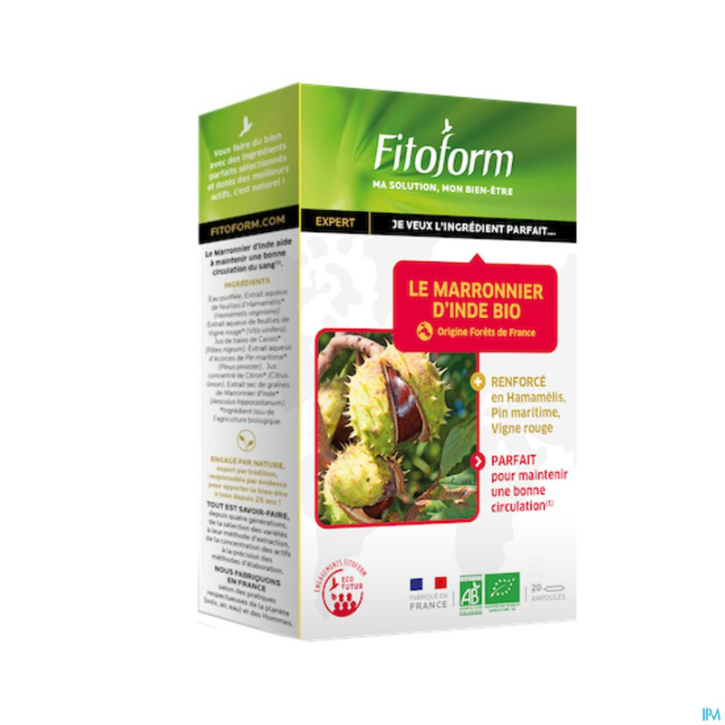 Marronnier inde bio amp 20 fitoform