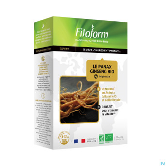 Panax ginseng bio   amp 20 fitoform