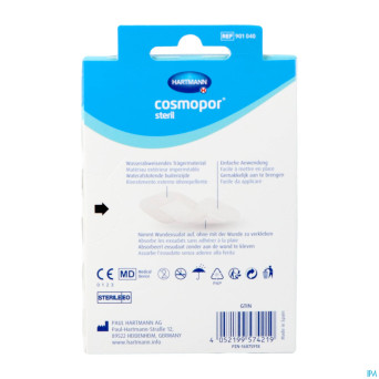 Cosmopor sterile selfcare 7,2x5cm 5