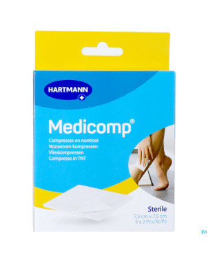 Medicomp compress selfcare    7,5x7,5cm 5x2