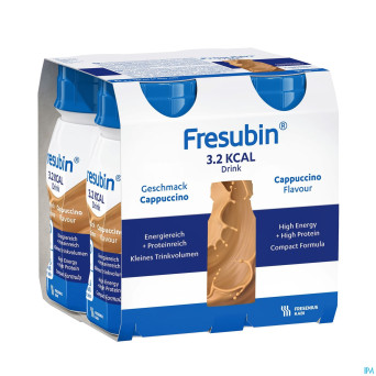 Fresubin 3.2 kcal drink cappucino 4x125ml