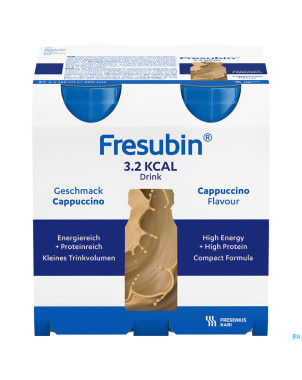 Fresubin 3.2 kcal drink cappucino 4x125ml