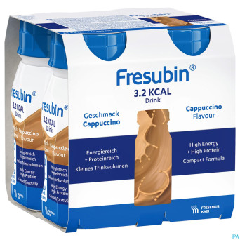 Fresubin 3.2 kcal drink cappucino 4x125ml