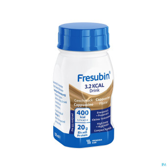 Fresubin 3.2 kcal drink cappucino 4x125ml
