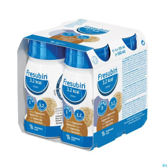 Fresubin 3.2 kcal drink cappucino 4x125ml
