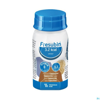 Fresubin 3.2 kcal drink cappucino 4x125ml